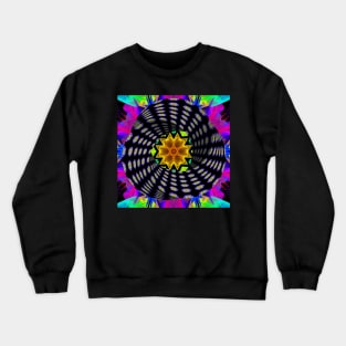 Atomic Fusion - Mobius Flower Crewneck Sweatshirt